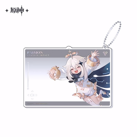 Official Genshin Impact Paimon 1st Anniversary Acrylic Photo Card – miHoYo