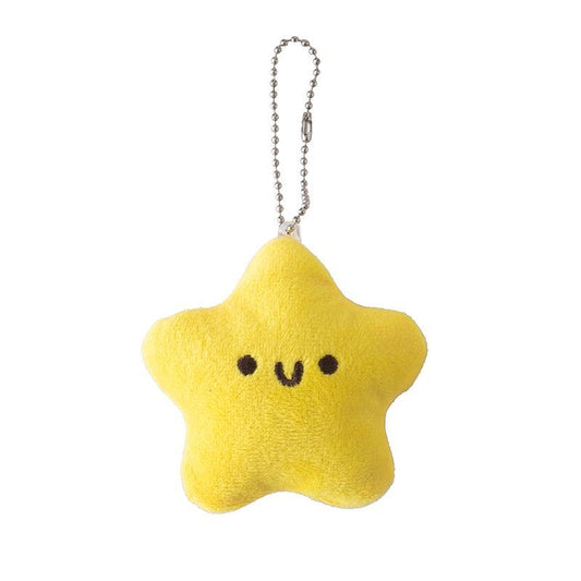 Charity Star Plush Keychain