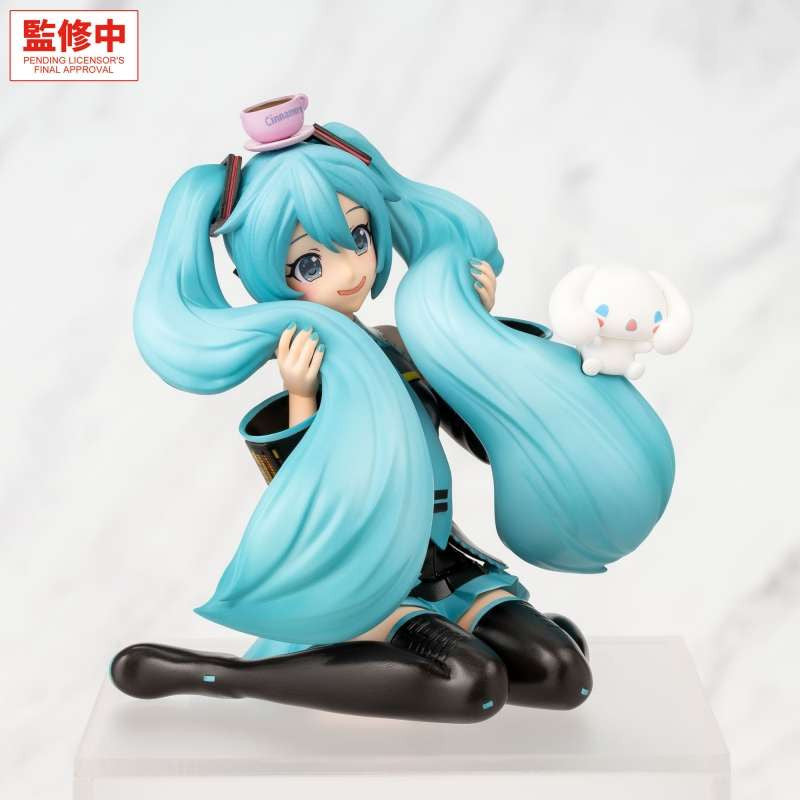 [PRE ORDER] Chokonose Hatsune Miku × Cinnamoroll Figure